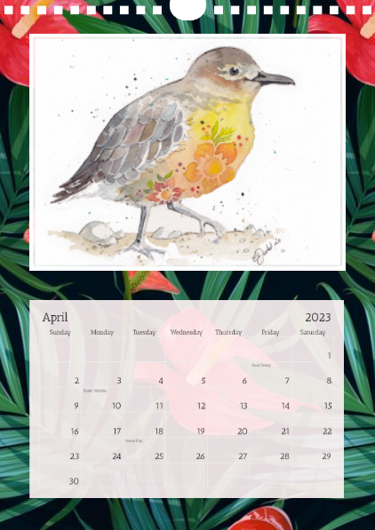 2023 NZ Native Bird Calendars