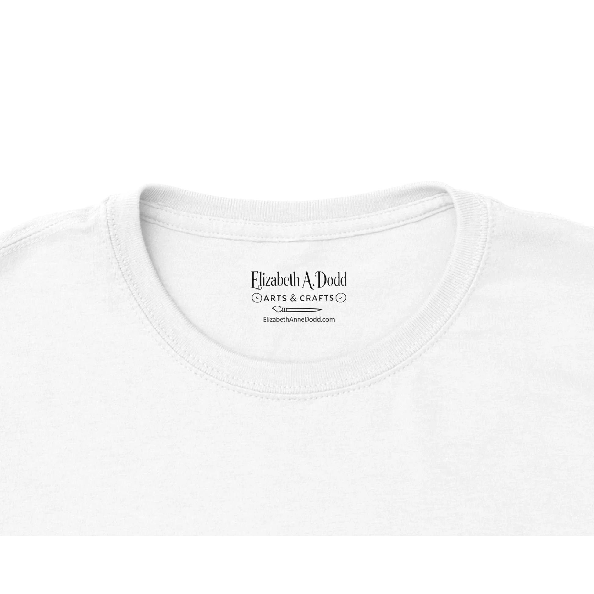 Elizabeth A Dodd T-shirt Label